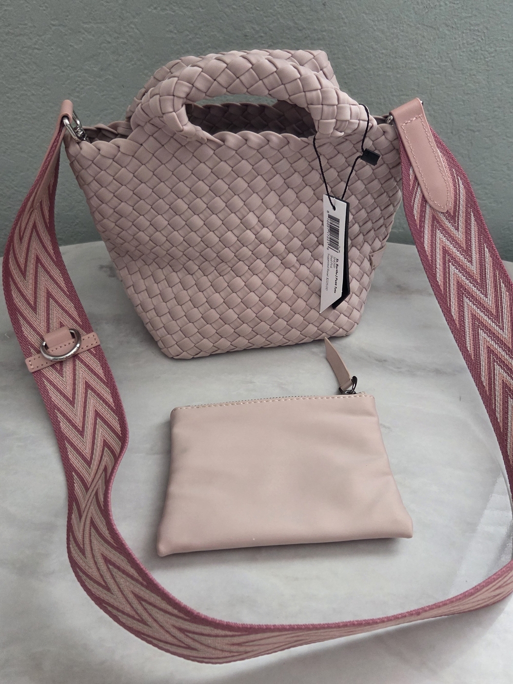 Naghedi St. Barths | Petit Tote Crossbody Handbag With Pouch